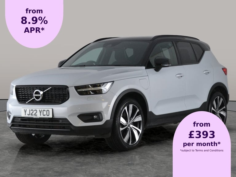image for 2022 Volvo XC40 1.5h T5 Recharge 10.7kWh Ultimate Dark SUV 5dr Petrol Plug-in Hybrid Auto E Suv P...