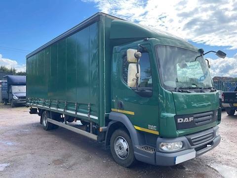 2012 DAF TRUCKS LF 7.5 TON BOX LORRY WITH CANTERLEVER TAILLIFT