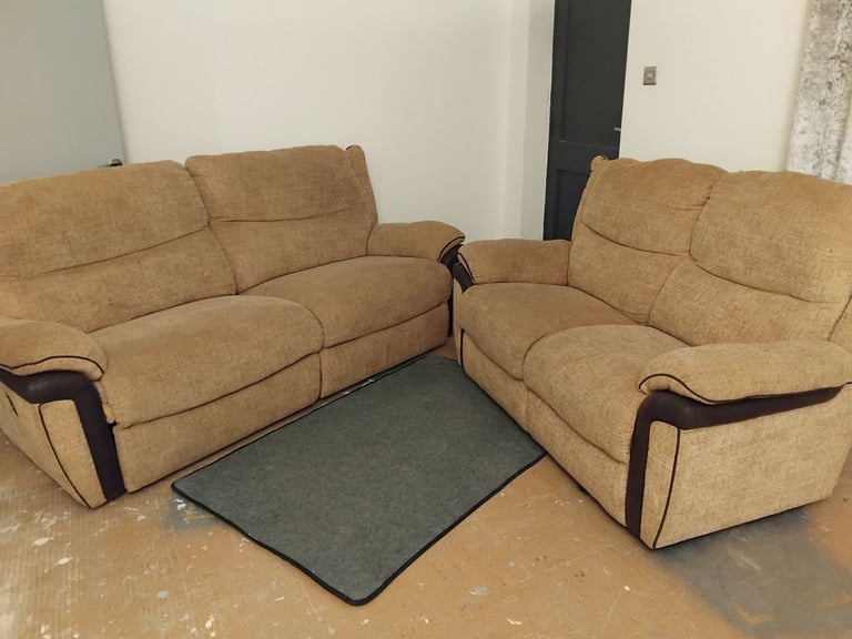 image for Lazy Boy 3 Seater Recliner sofa + 2 Seater sofa DELIVERY AVAILIBLE