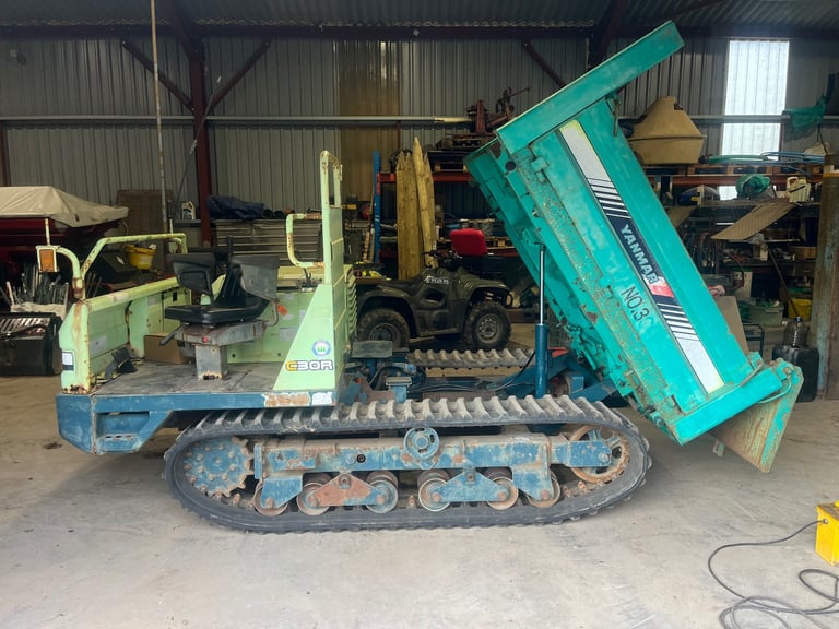 Yanmar c30r tracked dumper