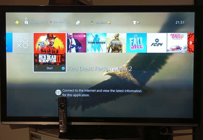 image for 50&quot; Panasonic TX-P50UT50B Plasma TV – Great Picture, Great Condition!