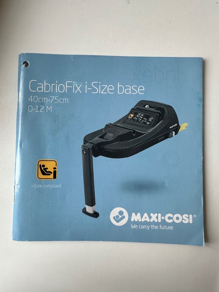 Baby car seat with base