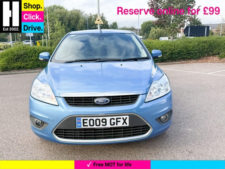 2009 Ford Focus 1.6 Titanium 3dr HATCHBACK PETROL Manual