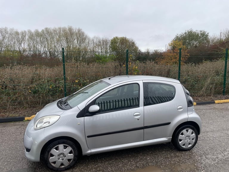 CITROEN C1 1.0 VTR 09 REG GREY 5 DOOR MOT AUGUST 14TH 2026 GENUINE 76545  TAX £20 LOW INSURANCE