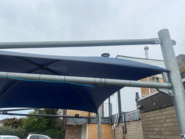 £4000 discount CANOPY/PILLARS and powerful LEDlights.  ( fantastic condition) £6,000 brand new. 