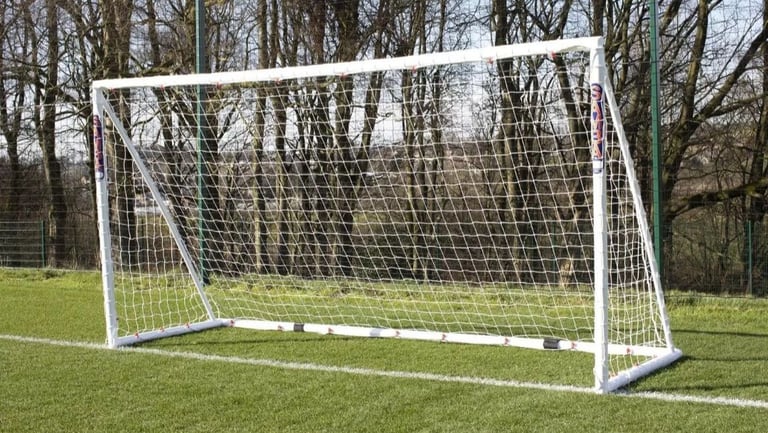 image for Brand new in box football goals 12x6 