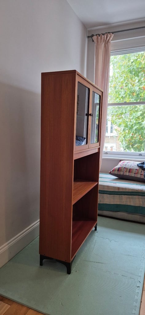 Mid-Century Style Teak Cabinet / Bookcase