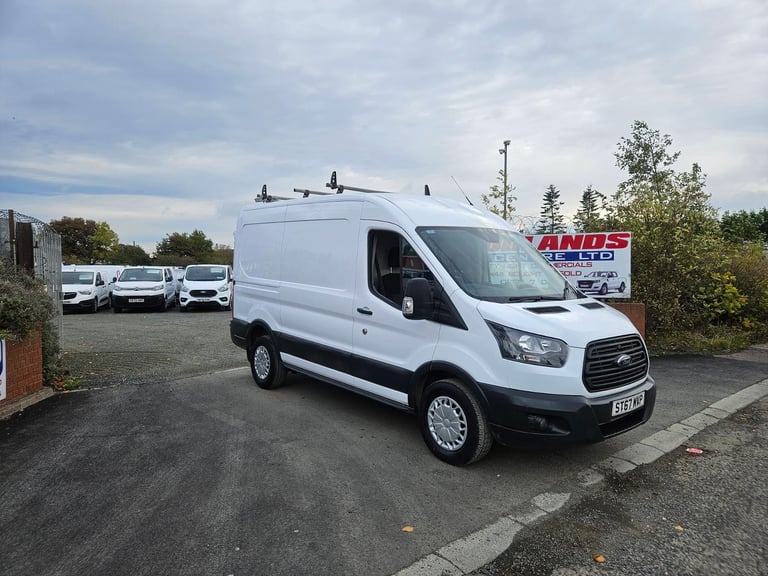 image for 2018 ON 67 PLATE FORD TRANSIT 350 MWB RWD L2H2 DIESEL VAN 76K ULEZ FREE ZONE