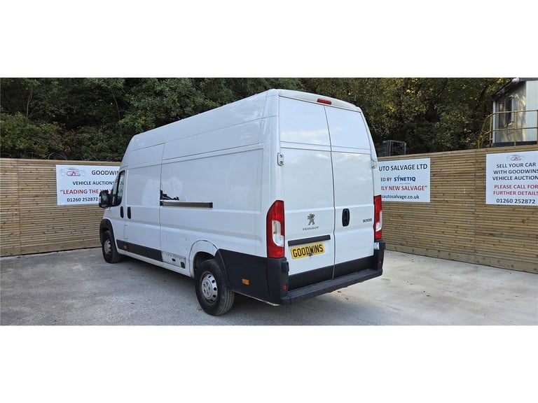 2023 PEUGEOT BOXER PROFESSIONAL PREM+ 435 L4 H2 2.2TD DAMAGED REPAIRABLE SALVAGE