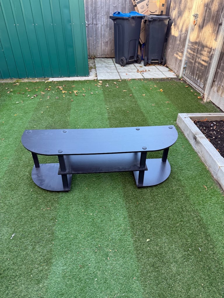 Black tv unit 