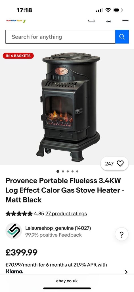 image for Log heater 