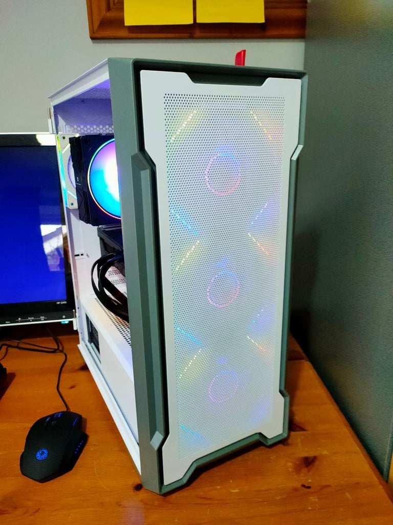 image for Gaming PC Ryzen 5 8400F, DDR5 32gb, Nvidia RTX 3070 Ti, 1tb NVMe, 800w