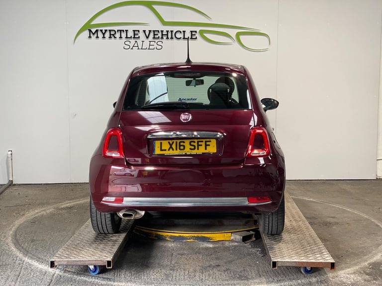 2016 Fiat 500 1.2 Lounge 3dr HATCHBACK PETROL Manual
