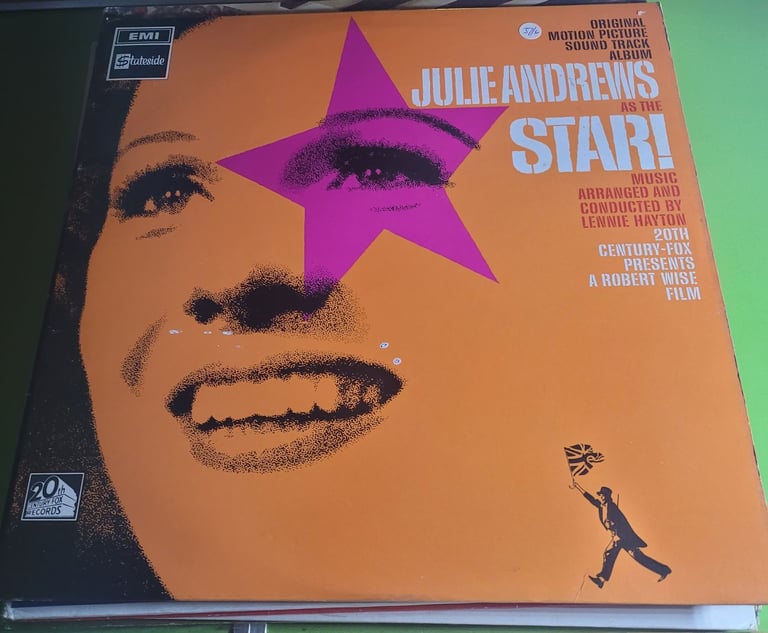 JULIE ANDREWS as the STAR! - ORIGINAL MOTION PICTURE SOUND TRACK On STATESIDE 