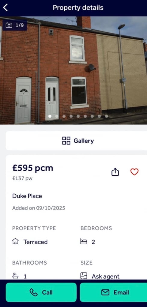 2 Bed Terraced Duke Place