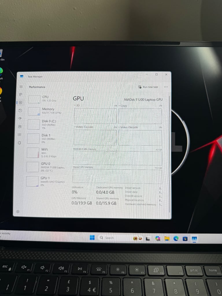 Top Spec Dell Precision 5560 Intel Core i7 11850H 4.8ghz,32gb ram,1.5TB nvme,Nvidia T1200 4gb gpu