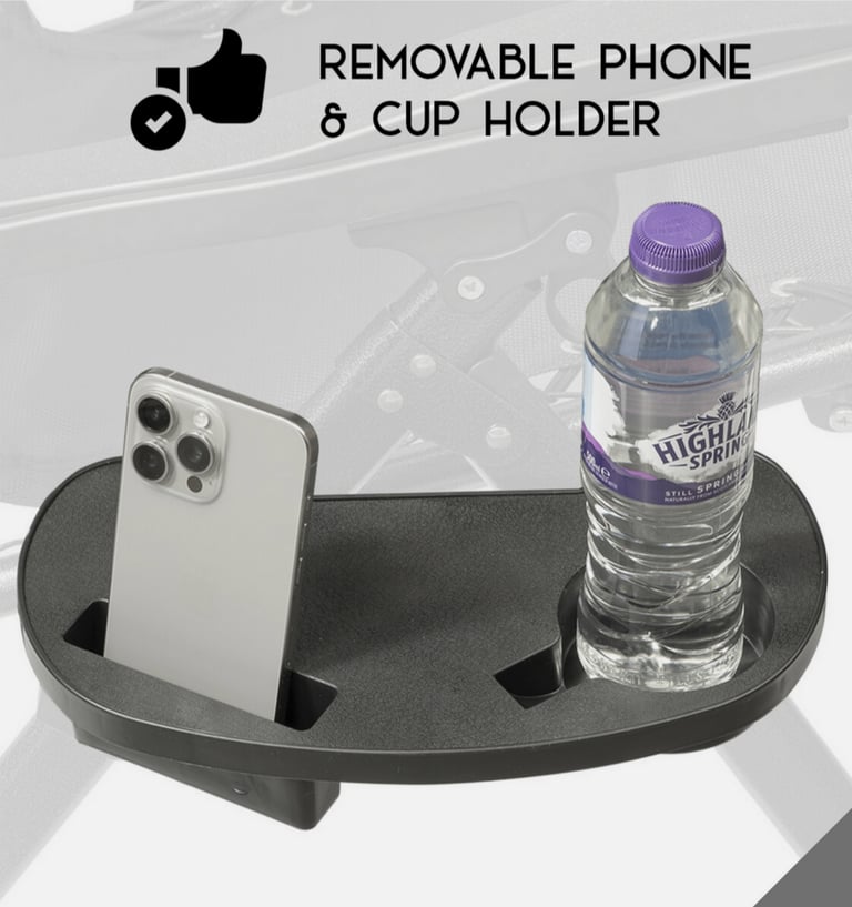 Zero Gravity Chair Reclining Sun Lounger Garden Folding Adjustable -blue- NEW in open box🔵