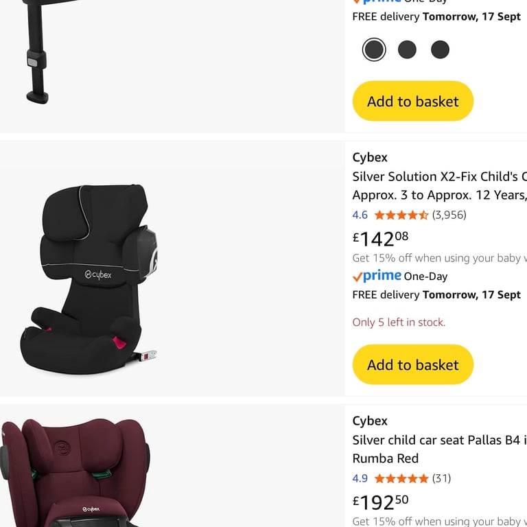 Cybex Child Car Seat