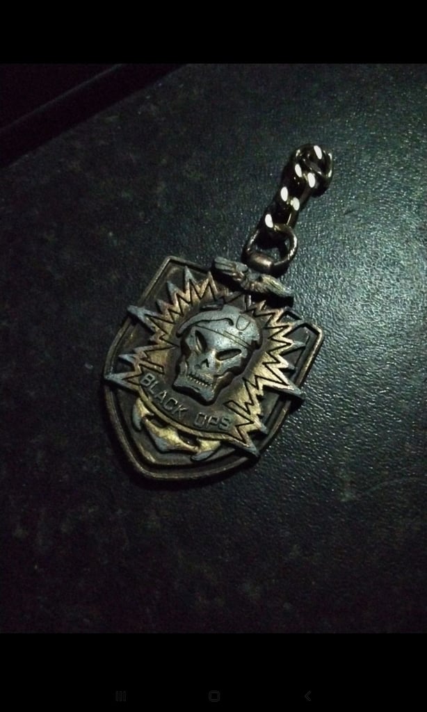 image for Call Of Duty Black Ops(OG) Brass Keyring