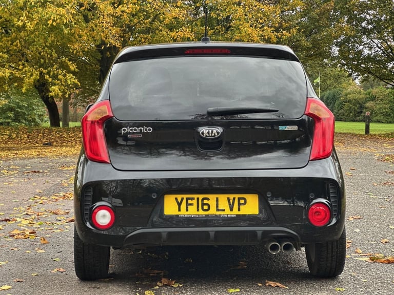 2016 Kia Picanto Chilli 1.3 EcoDynamics Top Spec | Only 38,000 Low Miles Manual Black £20 Road tax