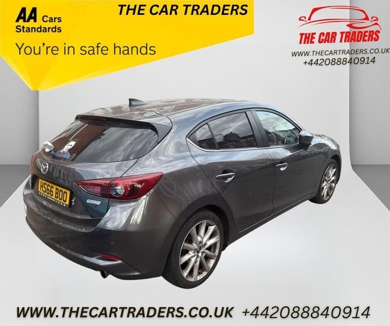 2016 Mazda Mazda3 2.0 SKYACTIV-G Sport Nav Hatchback 5dr Petrol Auto Euro 6 (s/s) (121 ps) Hatchb...