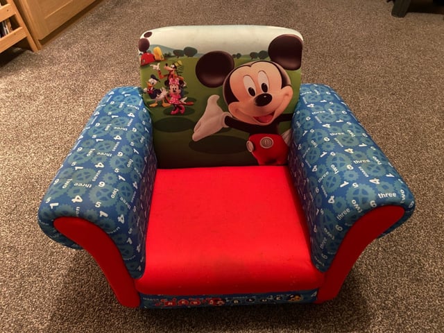 Disney Mickey Mouse Children's Upholstered Armchair | in County Antrim |  Gumtree