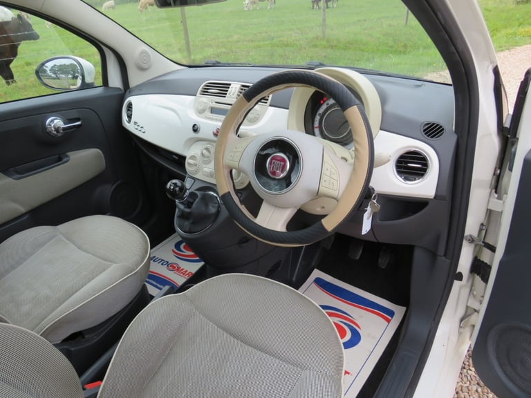 2010 Fiat 500 1.2 LOUNGE 3 DOOR HATCHBACK Petrol Manual