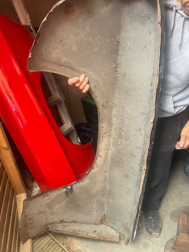 Mark 1 capri ford front wings 