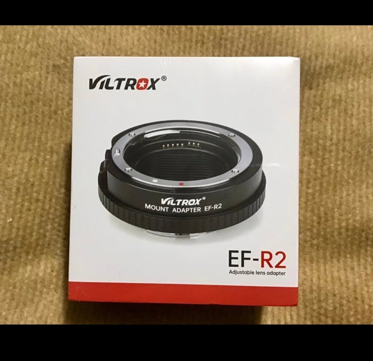 CANON EF-R2 VILTROX CONTROL RING, FIT EF LENSES TO EOS “R”.   REDUCED 
