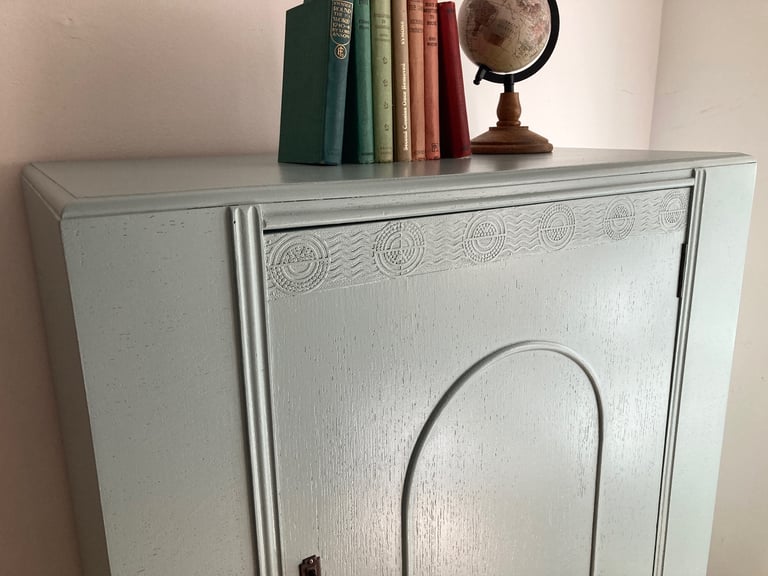 Vintage Art Deco Refurbished Children’s Wardrobe Delivery Available 