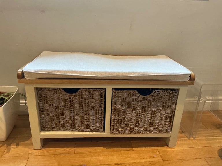 image for Small multipurpose storage and sitting cabinet.