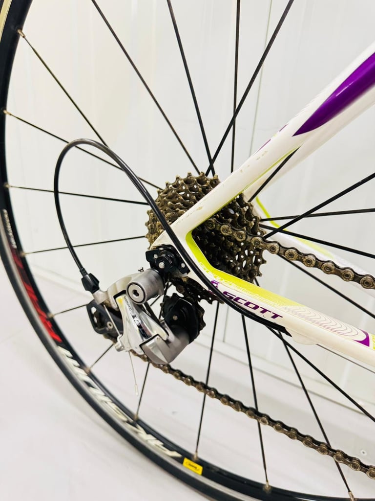 SCOTT TEAM Full Carbon Road Bike Size/S 20 Speed Fully Serviced Shimano 105