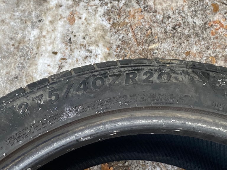 Continental SportContact 5 SUV tyre, size 275/40R20 106Y XL