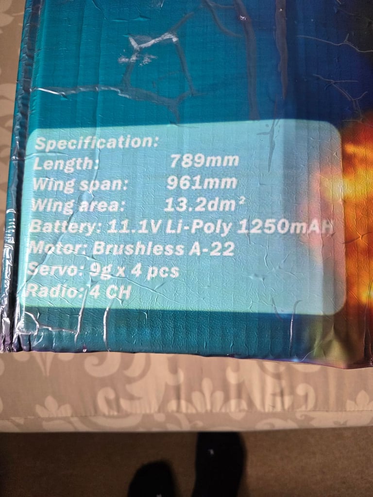 DYNAM Spitfire RC Plane