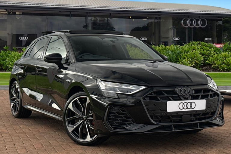 2025 Audi S3 2.0 TFSI Black Edition Sportback S Tronic quattro Euro 6 (s/s) 5dr Hatchback Automatic