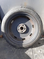 18" GENUINE VW VOLKSWAGEN GOLF GTI GTD GTE R SCIROCCO CADDY PASSAT EOS SPARE WHEEL 5X112 57.1