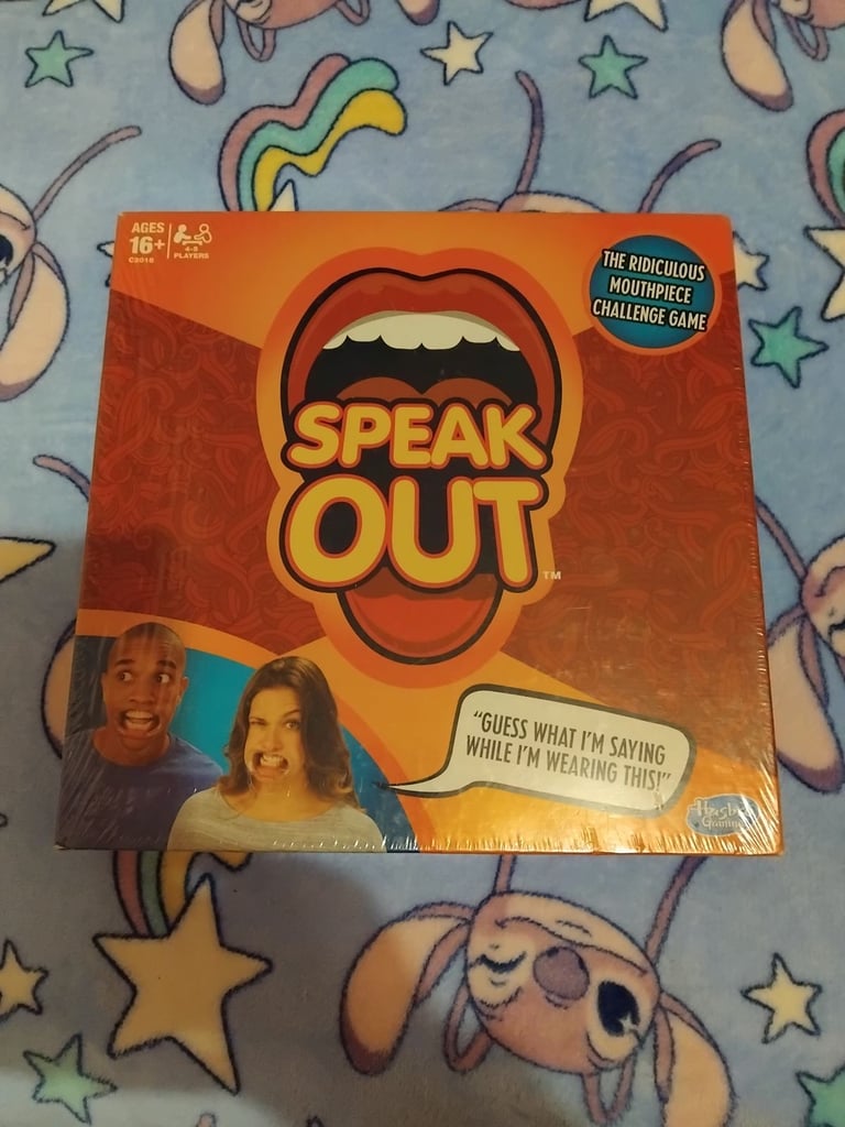 image for speak out game 