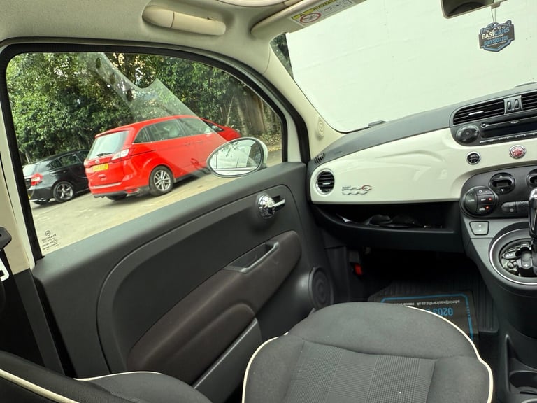 2015 Fiat 500 0.9 TwinAir Lounge 2dr Dualogic CONVERTIBLE PETROL Automatic