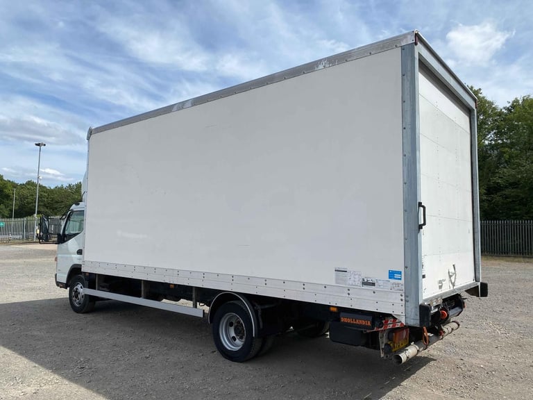 MITSUBISHI FUSO CANTER 7C18 7.5 TONNE BOX VAN 2021 – CN70 UYH