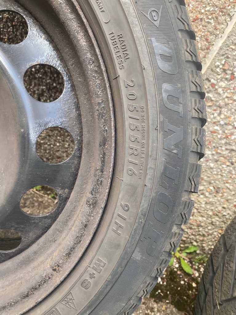 Bmw series 3 winter tyres and rims 