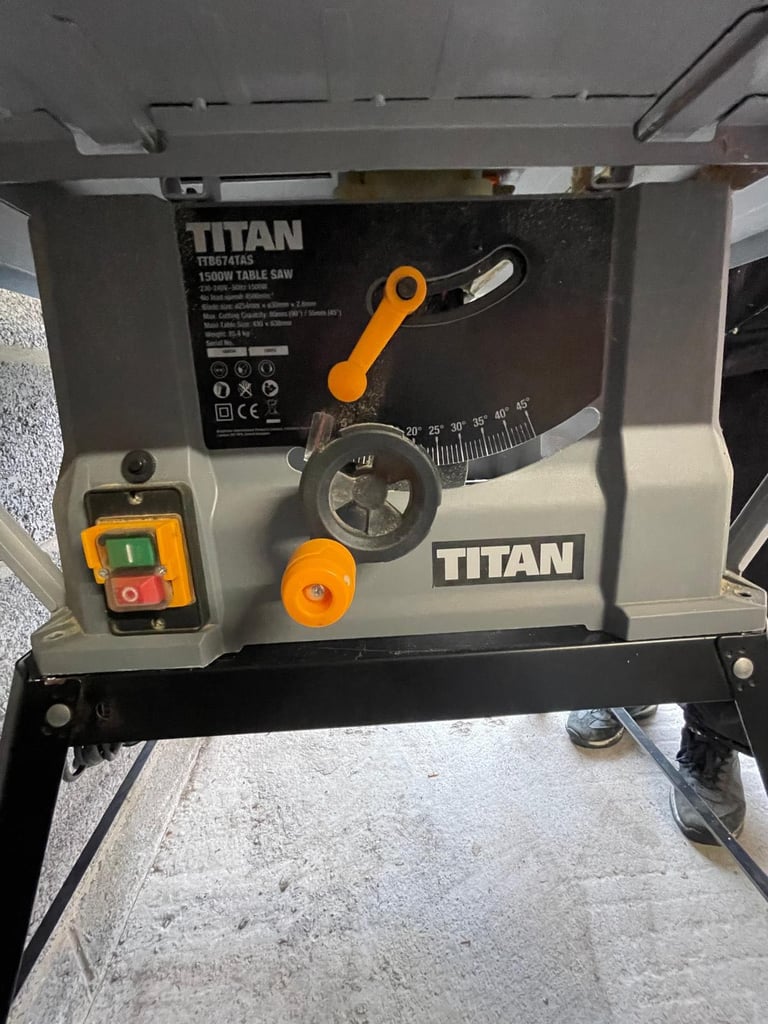 image for Titan Table Top Saw. Model: TTB674