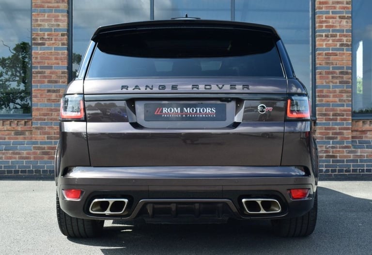 2021 62 LAND ROVER RANGE ROVER SPORT 5.0 P575 V8 SVR CARBON EDITION SUV 5DR PETR