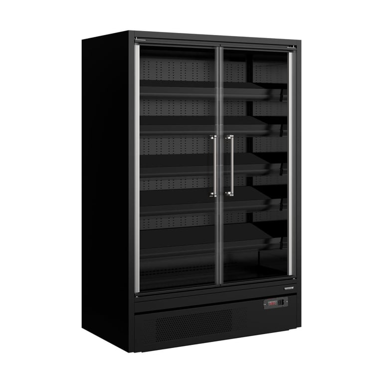 image for TEFCOLD NEW B GRADE COMMERCIAL MULTIDECK DRINKS/FOODS DISPLAY CHILLER WITH INTERNAL MOTOR.