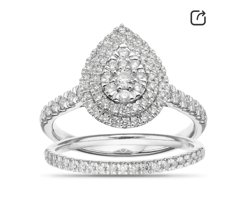 image for Engagement ring/Wedding ring set