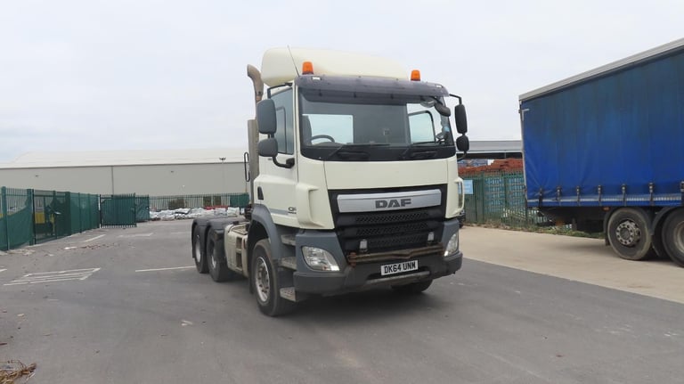 2014 DAF TRUCKS CF460 6x4 hub reduction spring bogie twin pto