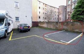  Private and secure parking space for rent off Gorgie Road/Murieston Park