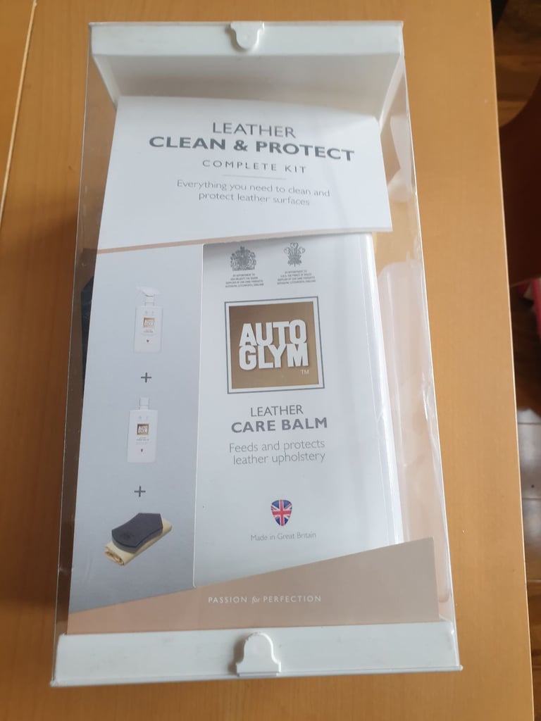 Auto glym  leather car cleaning kit 