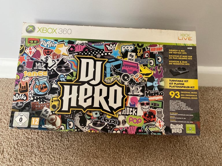 image for X Box DJ Hero gaming kit