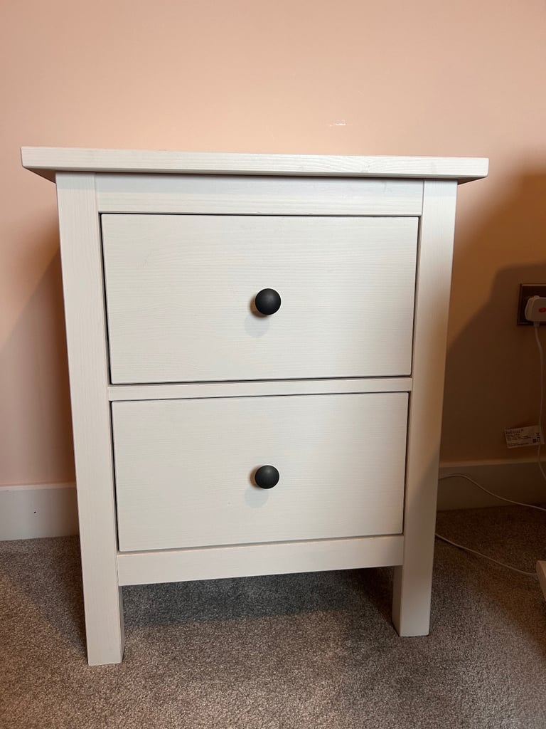 image for Ikea Hemnes Bedside Table 