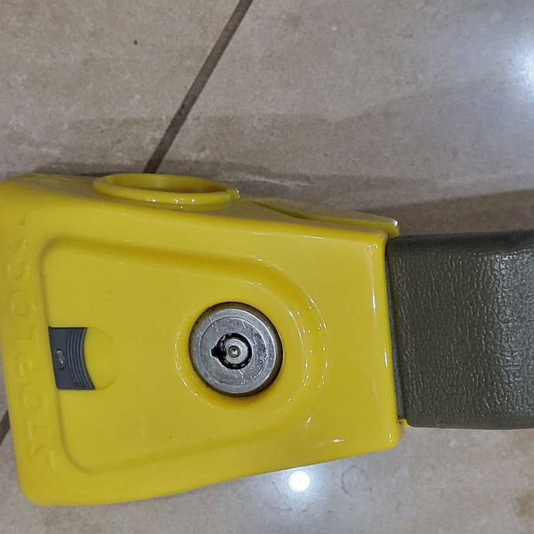 Stoplock- car anti-theft steering wheel lock